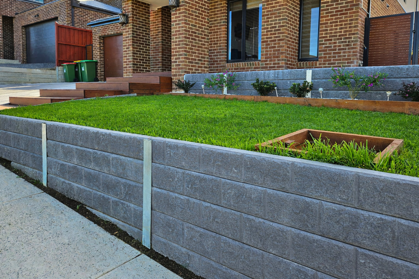 Concrete retaining walls in Normal, IL