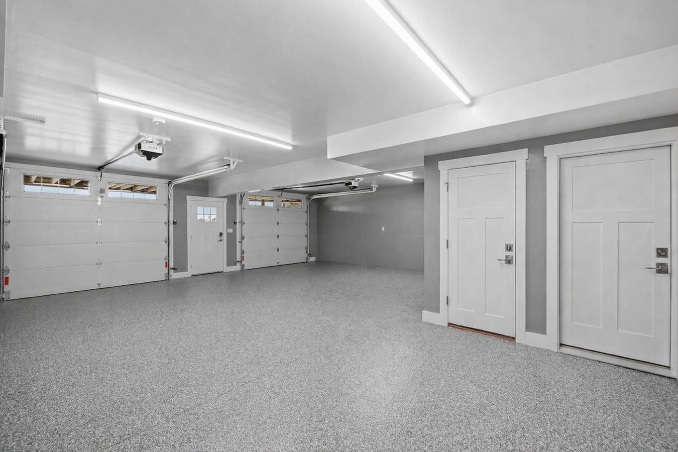 Garage floor concrete